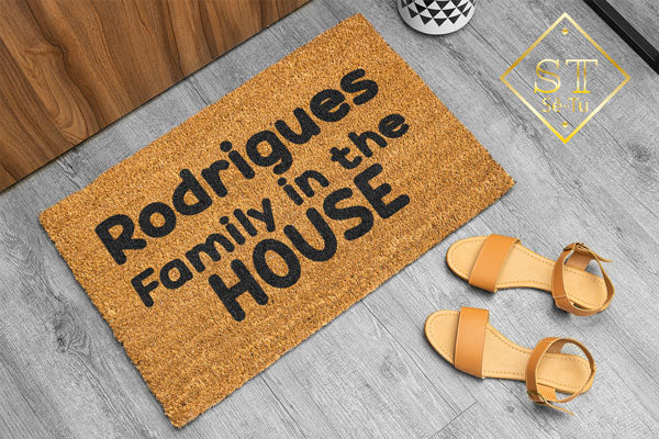 Tapete Nome Família